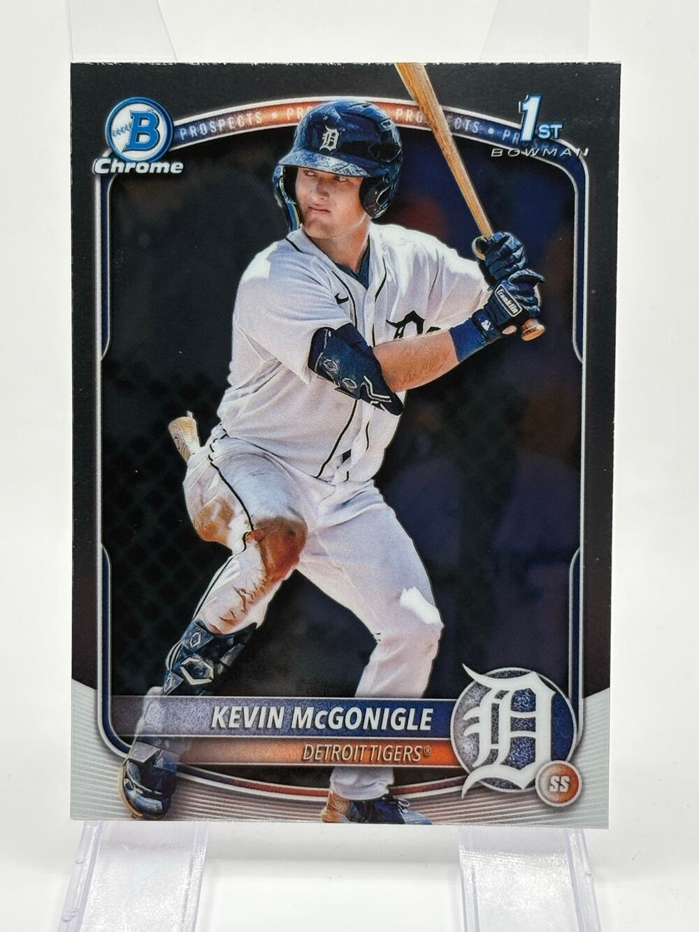 2025 Bowman Chrome Kevin McGonigle 1st Bowman Prospect Detroit Tigers